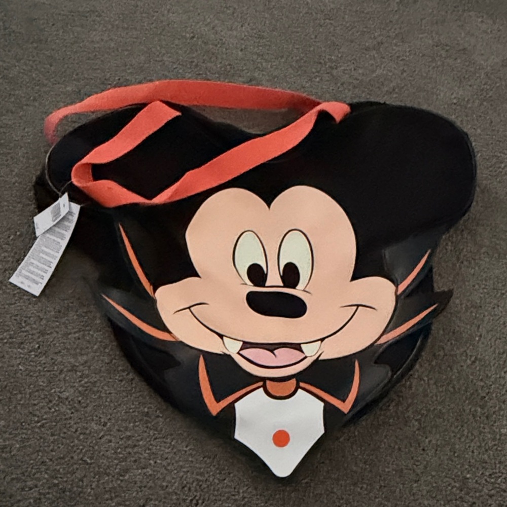 Kids Mickey Mouse Black and Orange Bag